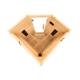 SAUNA PUREWAVE 3 ANGULAIRE