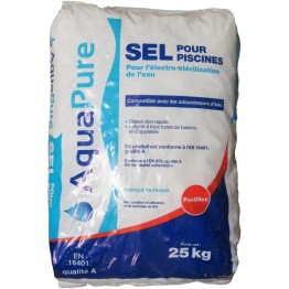 AQUAPURE SEL POUR PISCINE 25KGS