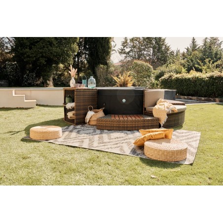 SPA VITA 4 PLACES AVEC SON MOBILIER
