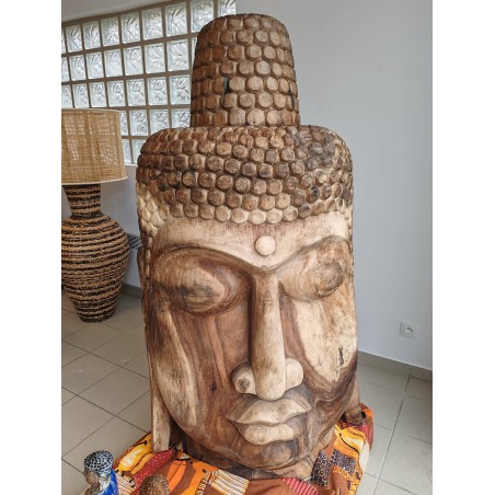 TETE DE BOUDDHA TECK