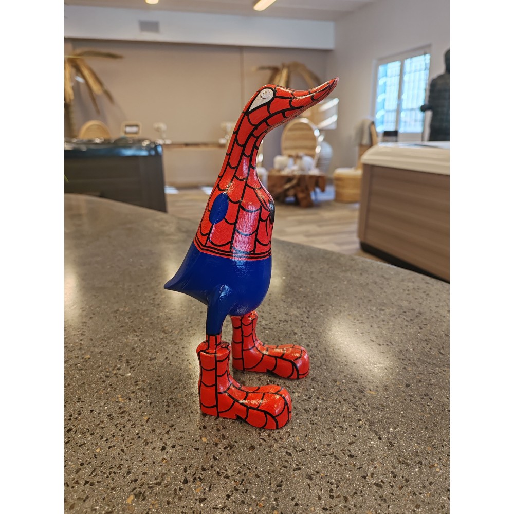 CANARD SCULPTE MARVEL SPIDER MAN