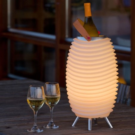 LAMPE SYNERGY 35 LED DESIGN ET ENCEINTE BLUETOOTH